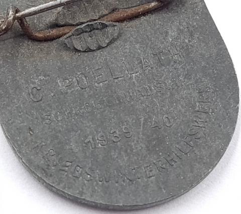 WW2 German Nazi Early Third Reich Munchen shield badge marked