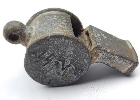 WW2 German Nazi early waffen ss ss-vt SS-Verfügungstruppe LSSAH panzegrenadier whistle relic