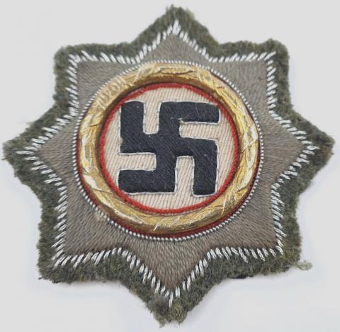 WW2 German Nazi Heer - Army German Cross Patch cloth version