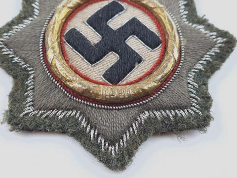 WW2 German Nazi Heer - Army German Cross Patch cloth version