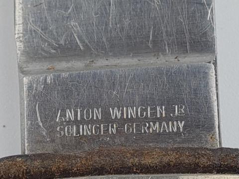WW2 German Nazi Hitler Youth HJ knife by Anton Wingen Jr. Solingen