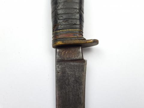 WW2 German Nazi hj hitler youth hunting knife with etui and hj pin 1939 WW2 German Nazi hj hitler youth hunting knife with etui and hj pin 1939