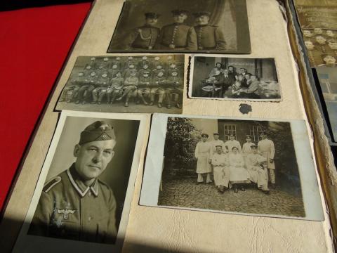 WW2 German Nazi RAD photos album DAF workers third reich hitler nsdap