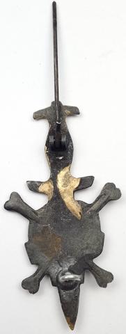 WW2 German Nazi nice waffen SS totenkopf skull pin rzm dagger boker chained himmler rohm