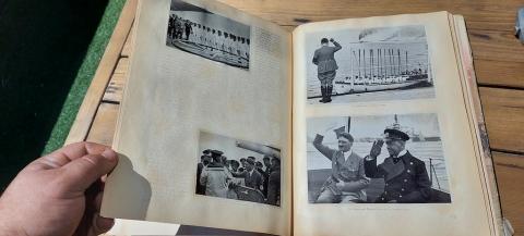 Ww2 German Nazi NSDAP deutschland erwarth cigarette book dustcover complete sa hitler photos album