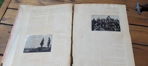 Ww2 German Nazi NSDAP deutschland erwarth cigarette book dustcover complete sa hitler photos album
