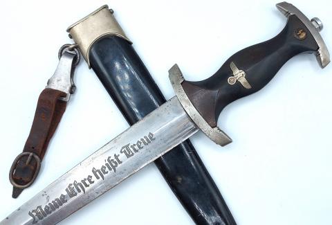 WW2 GERMAN EARLY M33 SS DAGGER Ed. Gembruch Solingen honor himmler rohm