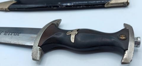 WW2 GERMAN EARLY M33 SS DAGGER Ed. Gembruch Solingen honor himmler rohm