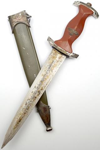 WW2 German Nazi RARE NPEA Student dagger by Karl Burgsmüller chained leader original for sale