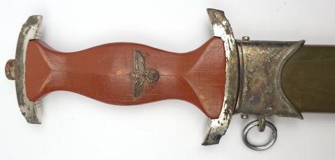 WW2 German Nazi RARE NPEA Student dagger by Karl Burgsmüller chained leader original for sale