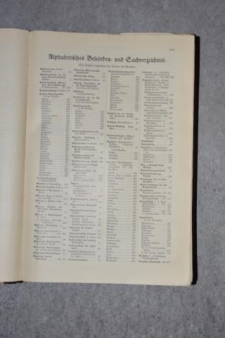 WW2 German Nazi rare Prussian Preussiisches Staatshandbuch Jahr 1939. state book third reich