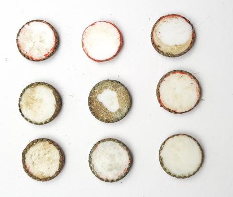 WW2 German Nazi Third Reich NSDAP glass Winterhilfe tokens with swastika lot of 9 WW2 German Nazi Third Reich NSDAP glass Winterhilfe tokens with swastika lot of 9