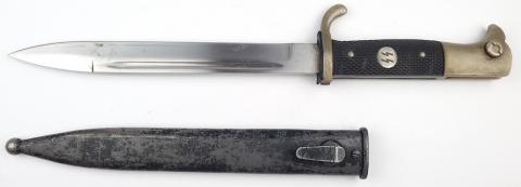 WW2 GERMAN NAZI WAFFEN SS EARLY BAYONET ROBERT KLAAS DAGGER original