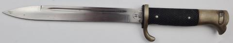 WW2 GERMAN NAZI WAFFEN SS EARLY BAYONET ROBERT KLAAS DAGGER original