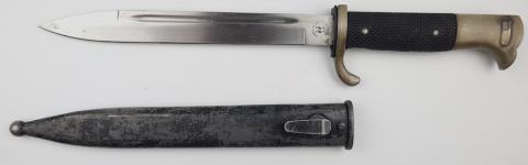 WW2 GERMAN NAZI WAFFEN SS EARLY BAYONET ROBERT KLAAS DAGGER original