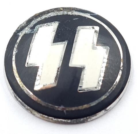 WW2 German Nazi Waffen SS enamel membership pin by RZM
