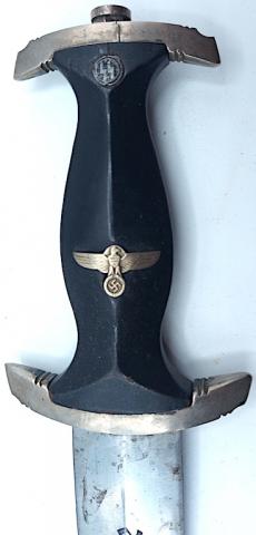 WW2 German Nazi Waffen SS enlisted early SS dagger by RZM m7/6 1939 original for sale