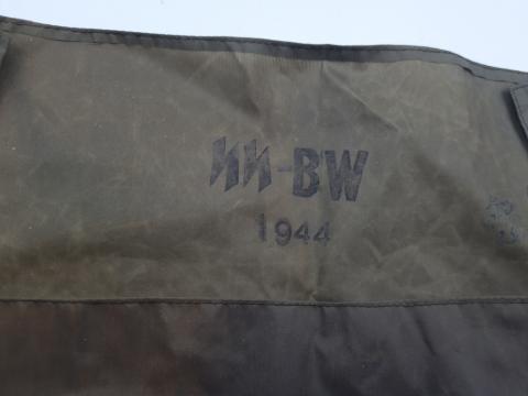 WW2 German Nazi Waffen SS field combat large bag marked SS-BW original ss tunic