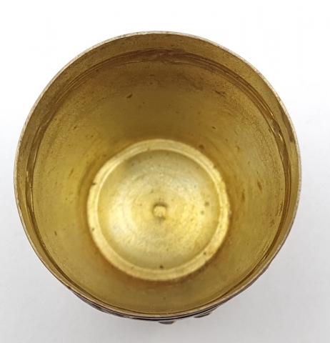 WW2 German Nazi Waffen SS membership shooter cup silverware stamped WW2 German Nazi Waffen SS membership shooter cup silverware stamped