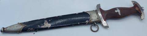 WW2 GERMAN RARE NSKK N.S.K.K DAGGER RZM M7/42 WKC original for sale