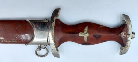 WW2 German SA dagger by RZM M7/51 1938 Anton Wingen Jr, Solingen