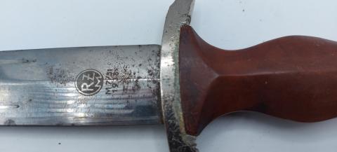 WW2 German SA dagger by RZM M7/51 1938 Anton Wingen Jr, Solingen