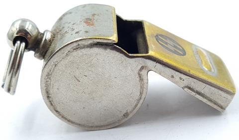 WW2 Germany Third Reich Berlin Waffen SS Gestapo Polizei Police whistle authentic sell dealer