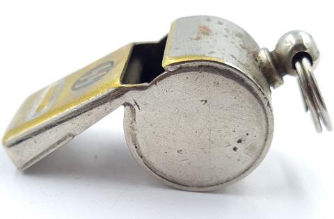 WW2 Germany Third Reich Berlin Waffen SS Gestapo Polizei Police whistle authentic sell dealer