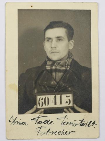 WW2 Polish forced labor P Patch photo factory holocaust prisoner third reich nazi