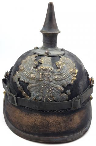 WW2 prussian pickelhaube German helmet Germany wwi original war world 