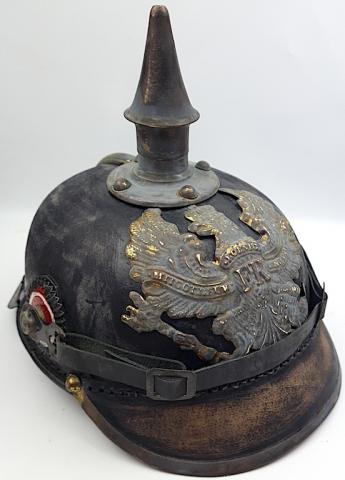 WW2 prussian pickelhaube German helmet Germany wwi original war world 