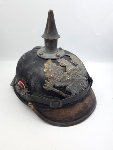 WW2 prussian pickelhaube German helmet Germany wwi original war world 