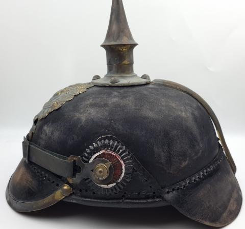 WW2 prussian pickelhaube German helmet Germany wwi original war world 