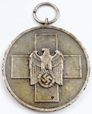 social welfare red cross medal relic no ribbon original award iii reich a vendre
