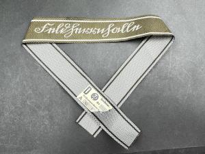 WW2 German Nazi RARE Panzerdivision Feldherrnhalle Wehrmacht cufftitle with RZM tag