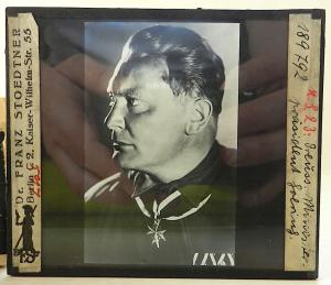 Hermann Göring original glass slide negative known photo made by Dr. Stoedtner, Berlin
