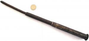 Himmler Security Police SIPO polizei gestapo metal truncheon whip Sicherheitspolizei D.R.G.M DRGM textbook