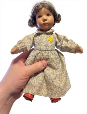 1930s Jewish DOLL STAR OF DAVID Jew Holocaust artifact jude jood ghetto getto authentic