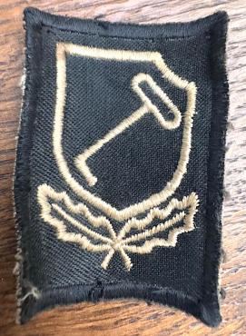 RARE 1st SS Panzer Division Leibstandarte WAFFEN SS LASSH Adolf Hitler cloth patch
