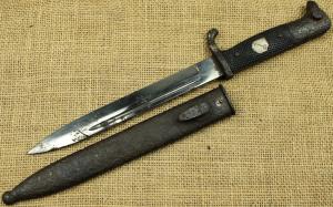 Waffen SS early 1st Panzer Division Leibstandarte SS Adolf Hitler bayonet ATTIC find