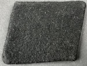 Waffen SS Totenkopf concentration camp GUARD NCO blank collar tab tunic removed