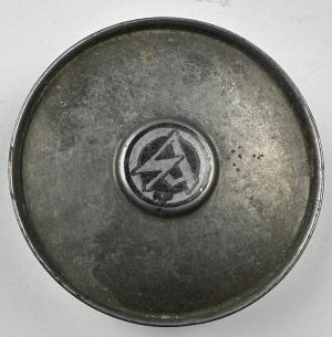 WW2 German Nazi Early SA luftschutz filter case for gas mask marked