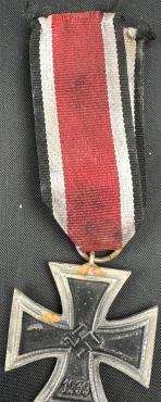 WW2 German Nazi IRON CROSS 2nd classe medal award Waffen SS Wehrmacht