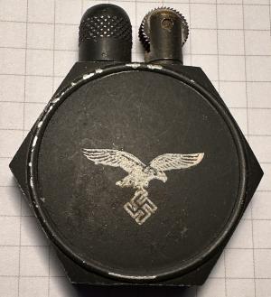 WW2 German Nazi LUFTWAFFE pilot pocket lighter aircraft airplane flak LW