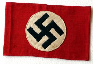 WW2 German Nazi Third Reich Fuhrer NSDAP party uniform armband original