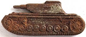 WW2 German Nazi Panzer tank destruction badge relic pin 100% original