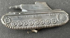 WW2 German Nazi PANZER uniform tunic sleeve destruction badge tank pin