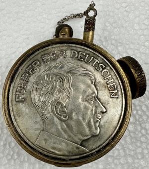 WW2 German Nazi Third Reich Patriotic Adolf Hitler lighter fuhrer for sale