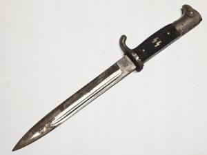 WW2 German Nazi WAFFEN SS bayonet edge weapon Totenkopf Panzer Wiking