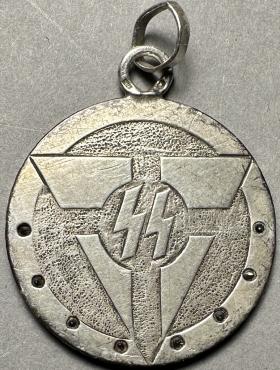 WW2 German Nazi WAFFEN SS commemorative medaillon authentic dealer militaria